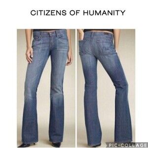 Citizens of Humanity Womens Low-rise Flare Leg jeans 32×31